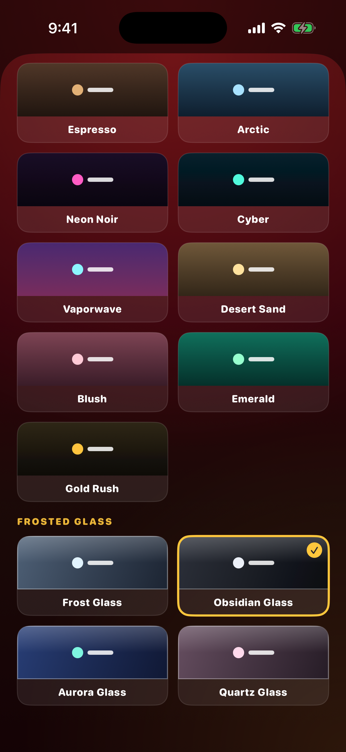 24 table themes